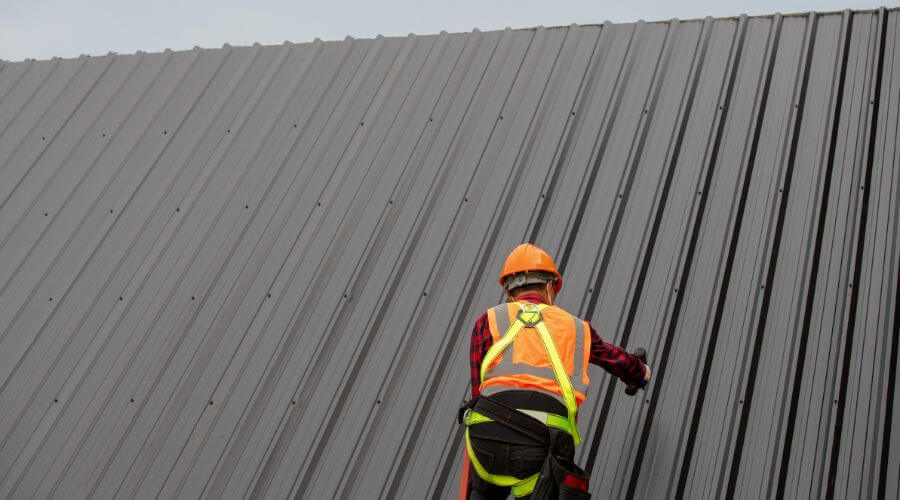 Professional metal roof installation services in Bloomsdale, MO